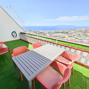 Luxury Sunset 408 Heated Pool With Air Condition And Sea Views Apartamento Costa Adeje (Tenerife)